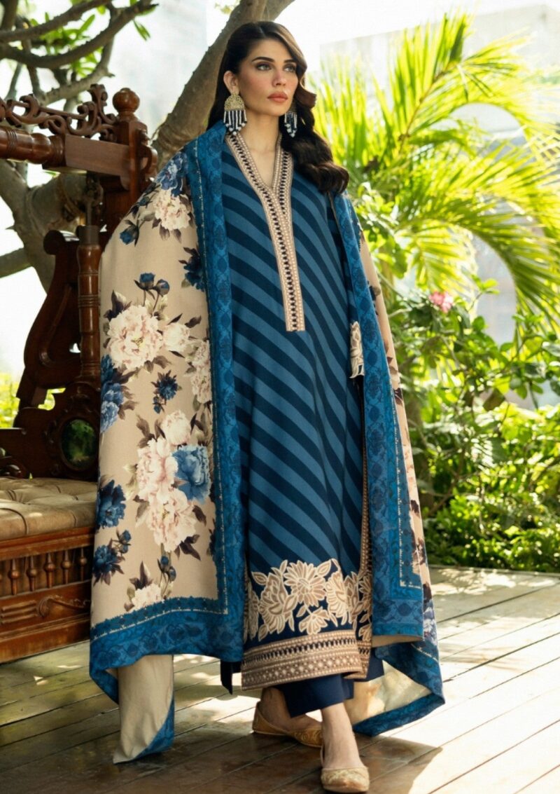 Zainab Chottani Winter Shawls Zc 01 Alayna Winter Collection