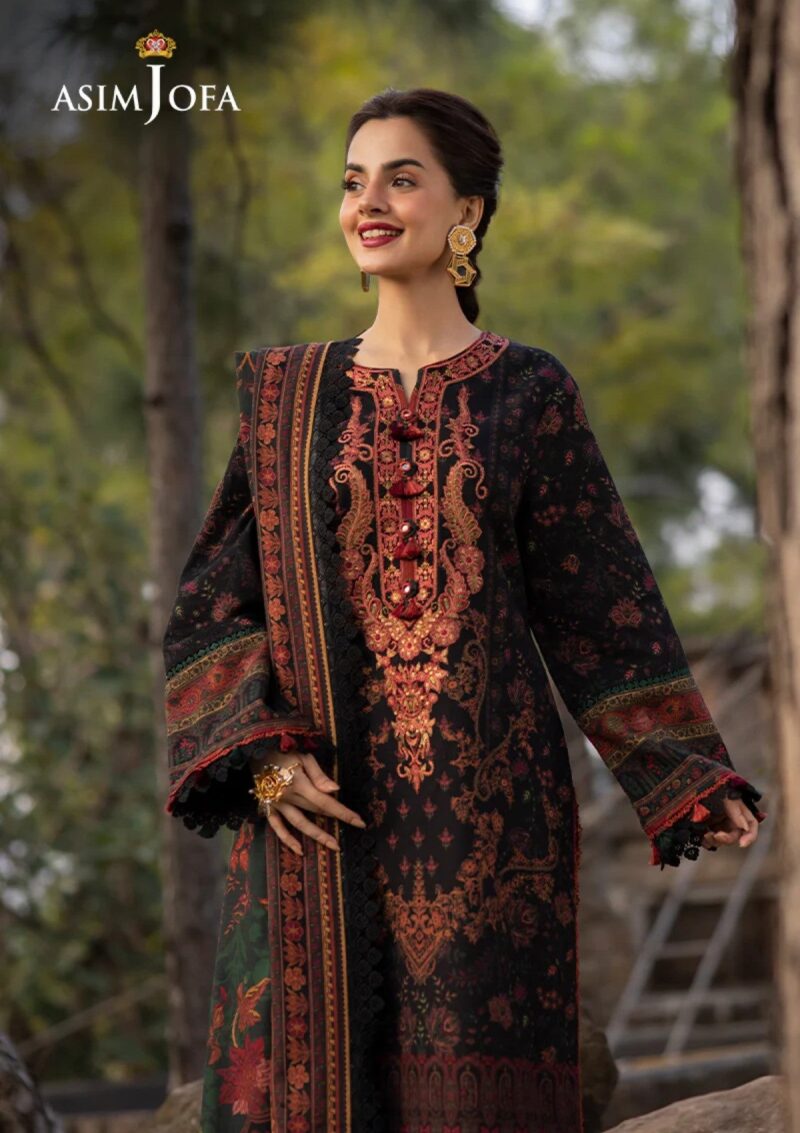 Asim Jofa Winter Wardrobe Ajuw9 Winter Collection