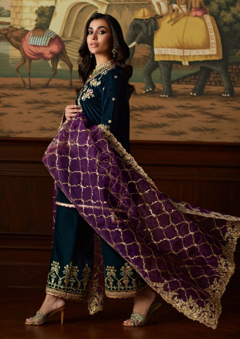 Mina Hasan Velvet Luxe Amani Winter Collection