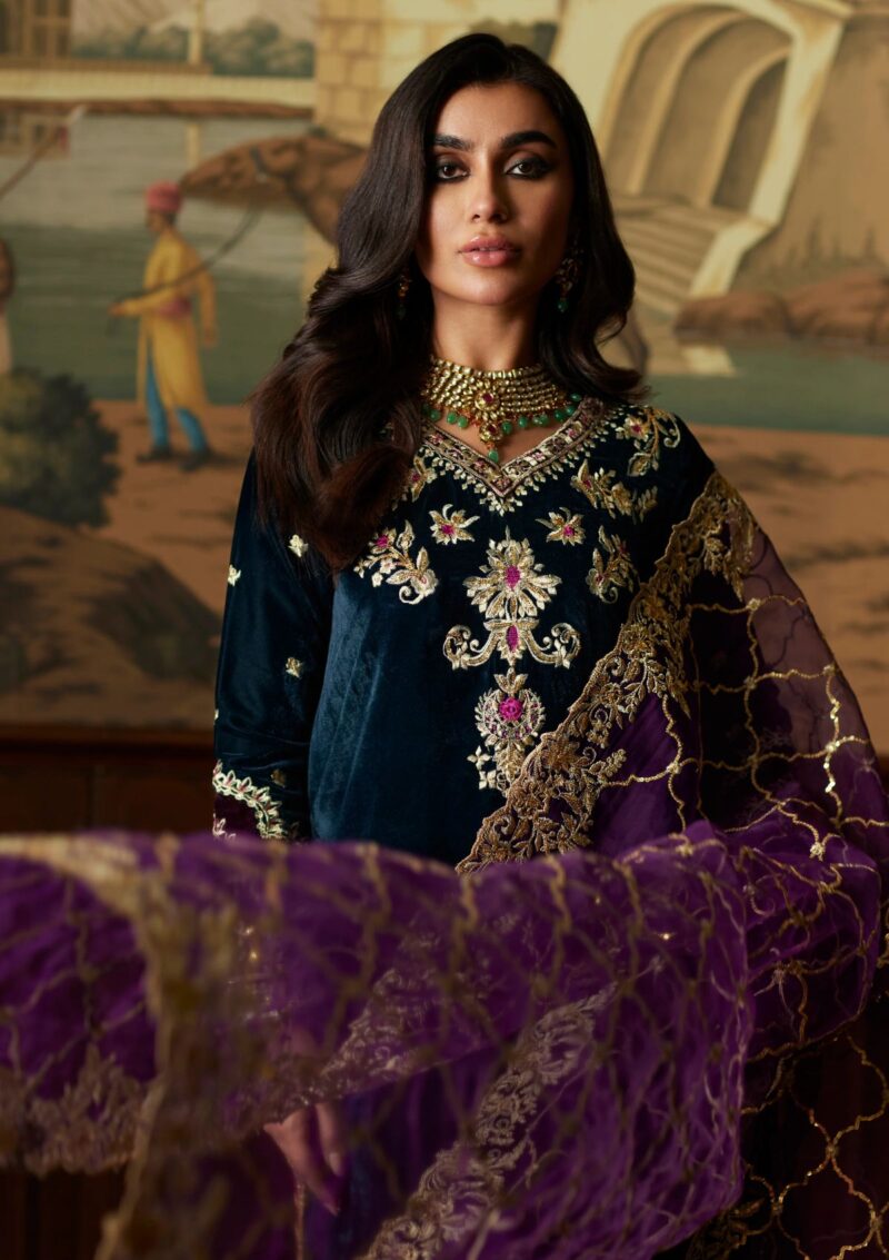 Mina Hasan Velvet Luxe Amani Winter Collection