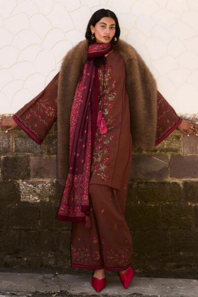 Jugnu By Hussain Rehar Autumn Winter Hazel Winter Collection