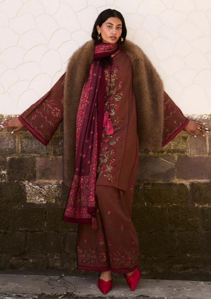 Jugnu By Hussain Rehar Autumn Winter Hazel Winter Collection