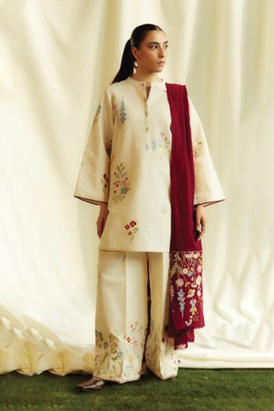 Zara Shahjahan Coco Unstitched Czw 2b Winter Collection