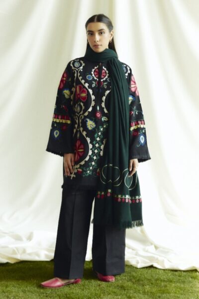 Zara Shahjahan Coco Unstitched Czw 1b Winter Collection