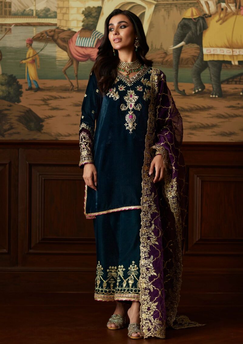 Mina Hasan Velvet Luxe Amani Winter Collection