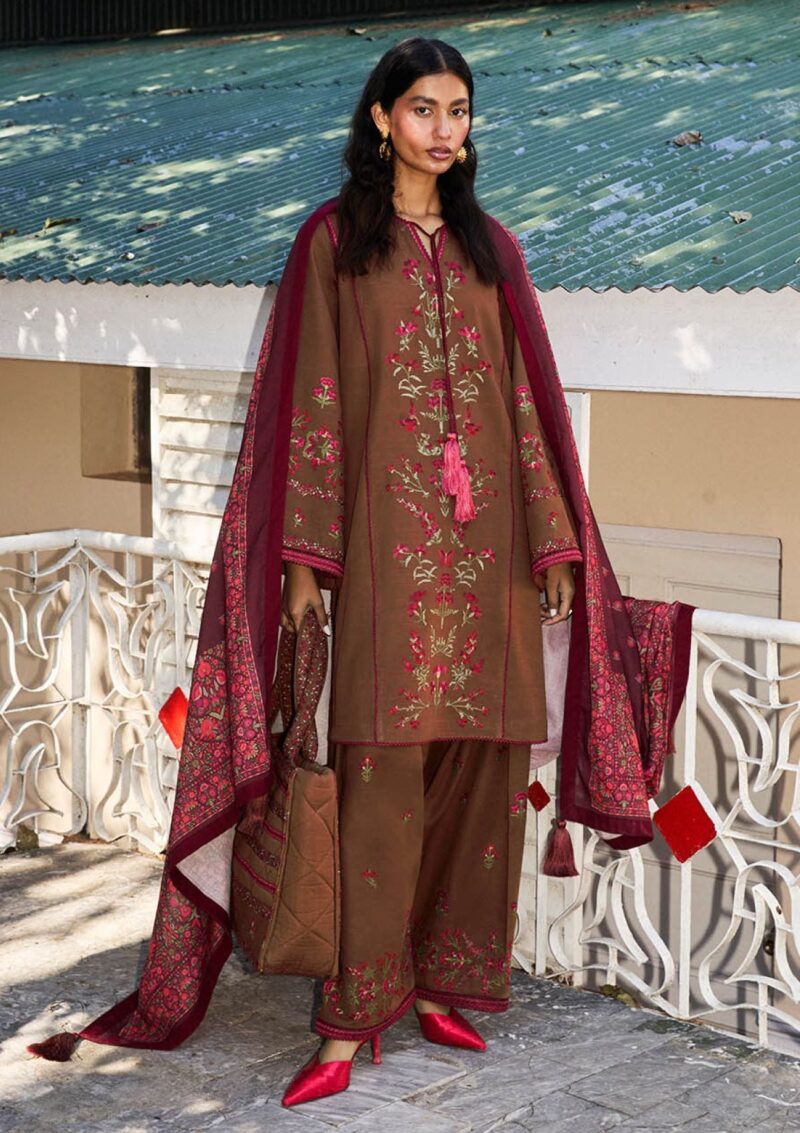 Jugnu By Hussain Rehar Autumn Winter Hazel Winter Collection