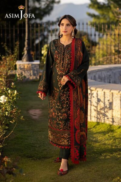 Asim Jofa Winter Wardrobe Ajuw11 Winter Collection