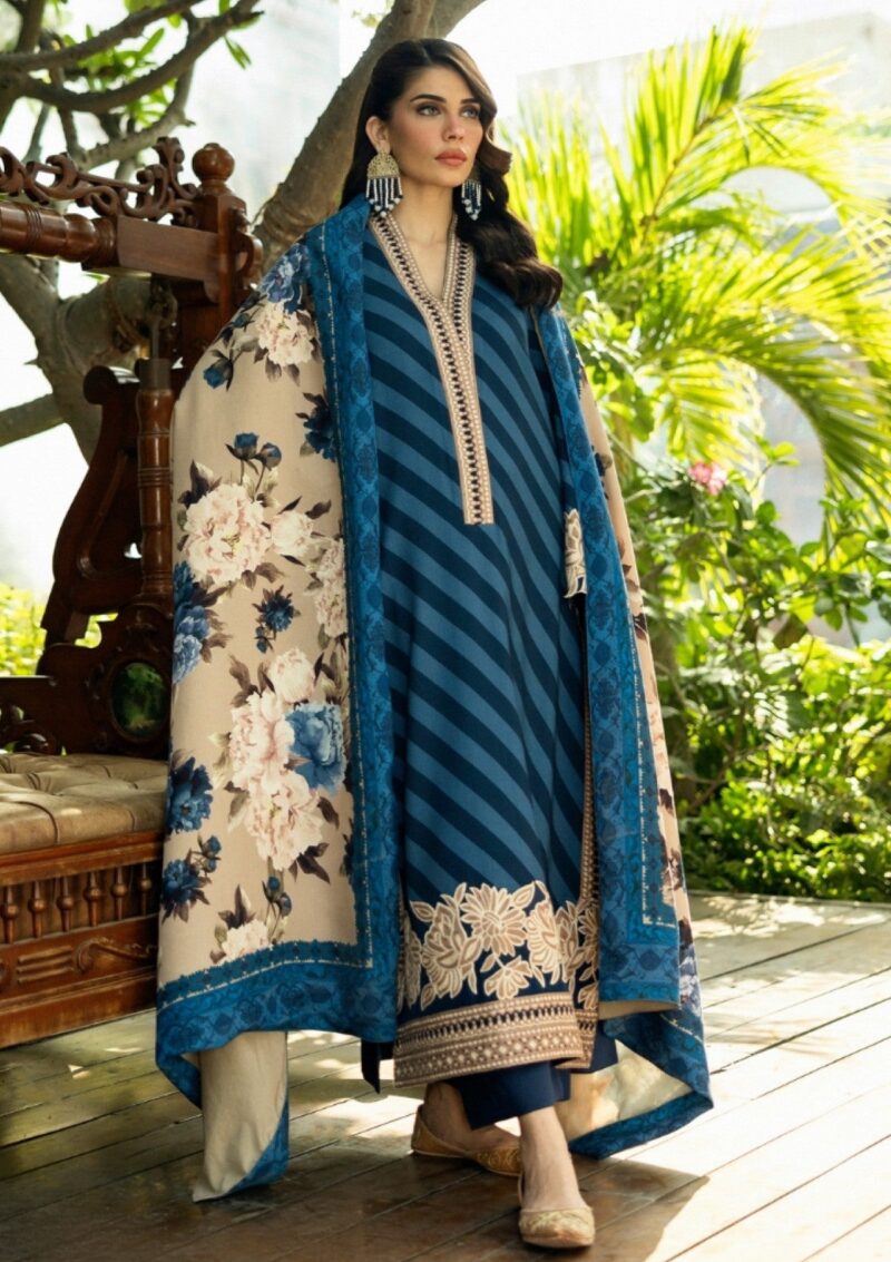 Zainab Chottani Winter Shawls Zc 01 Alayna Winter Collection