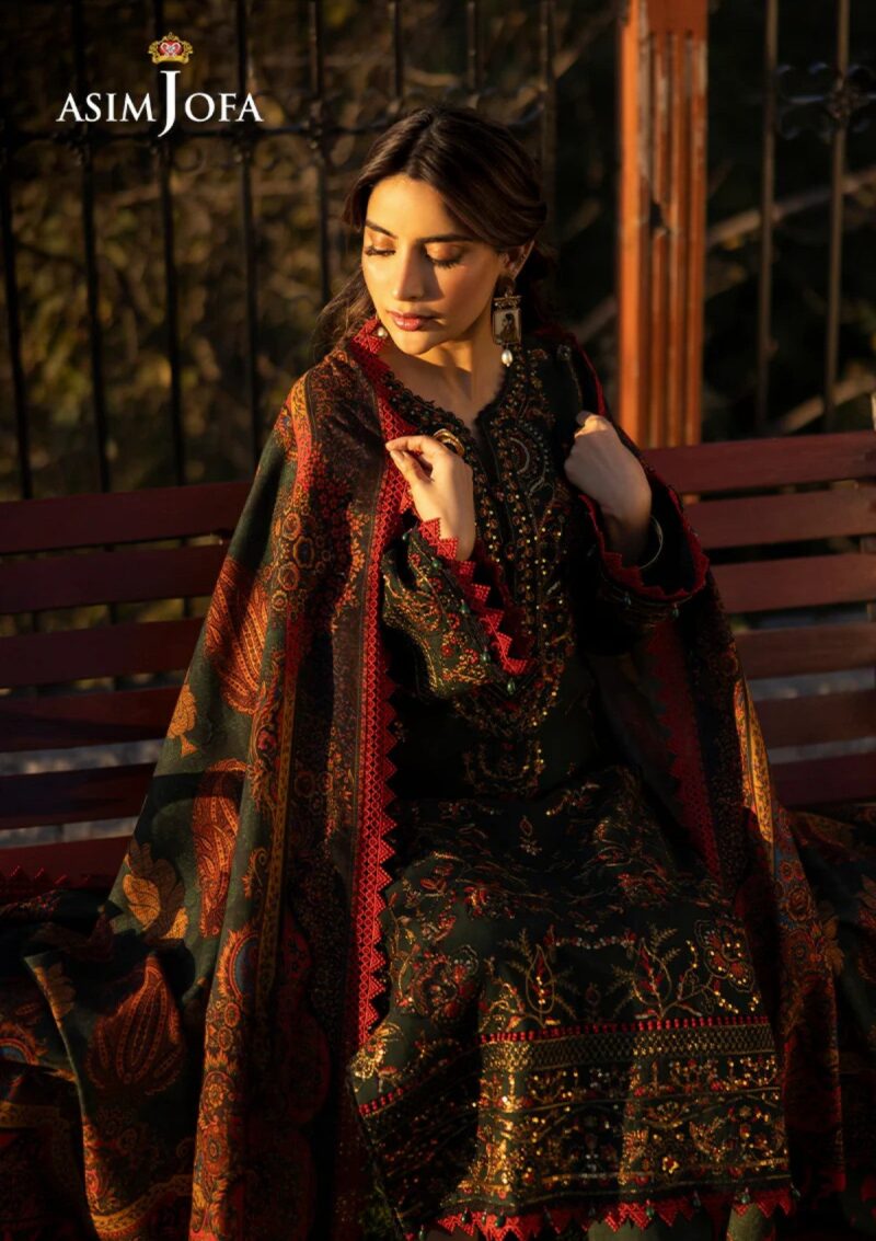 Asim Jofa Winter Wardrobe Ajuw11 Winter Collection