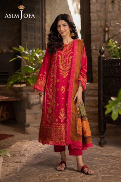 Asim Jofa Winter Wardrobe Ajuw12 Winter Collection