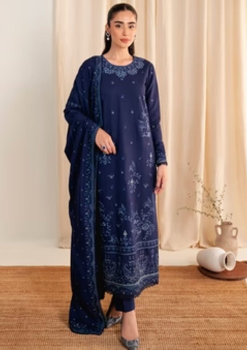 Neeshay Fall Winter Sapphire Blue Pret Collection