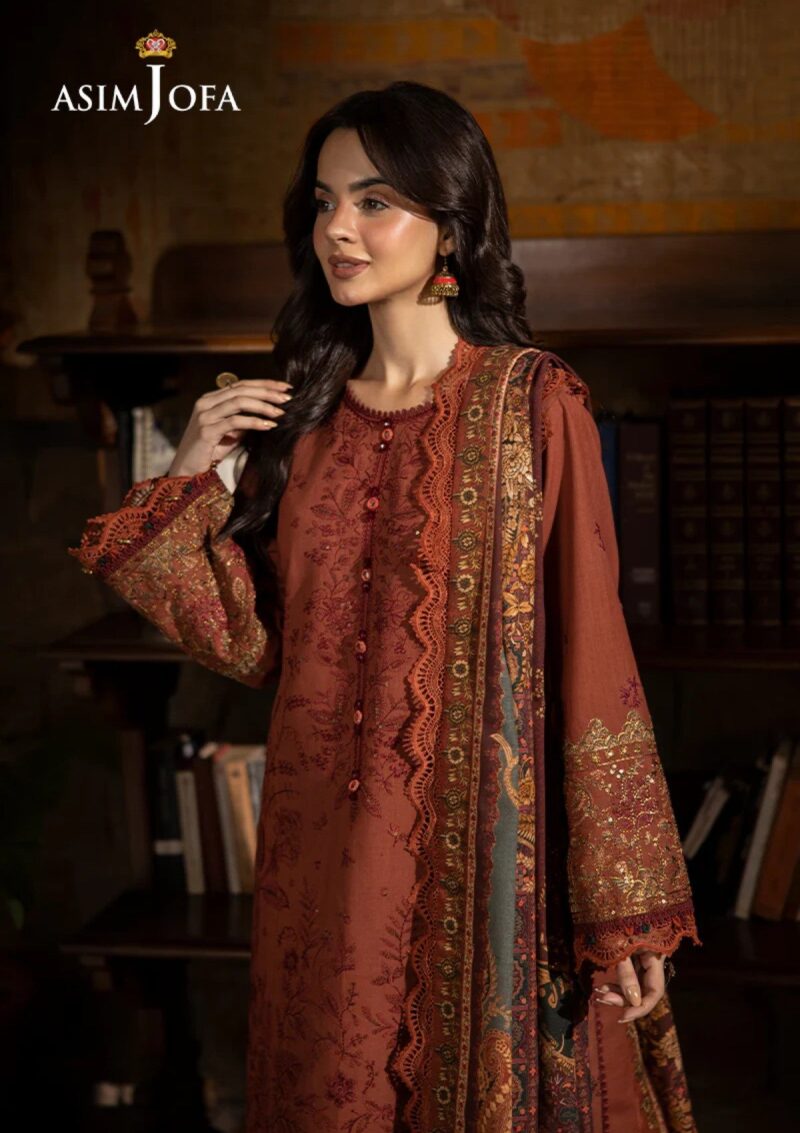 Asim Jofa Winter Wardrobe Ajuw15 Winter Collection