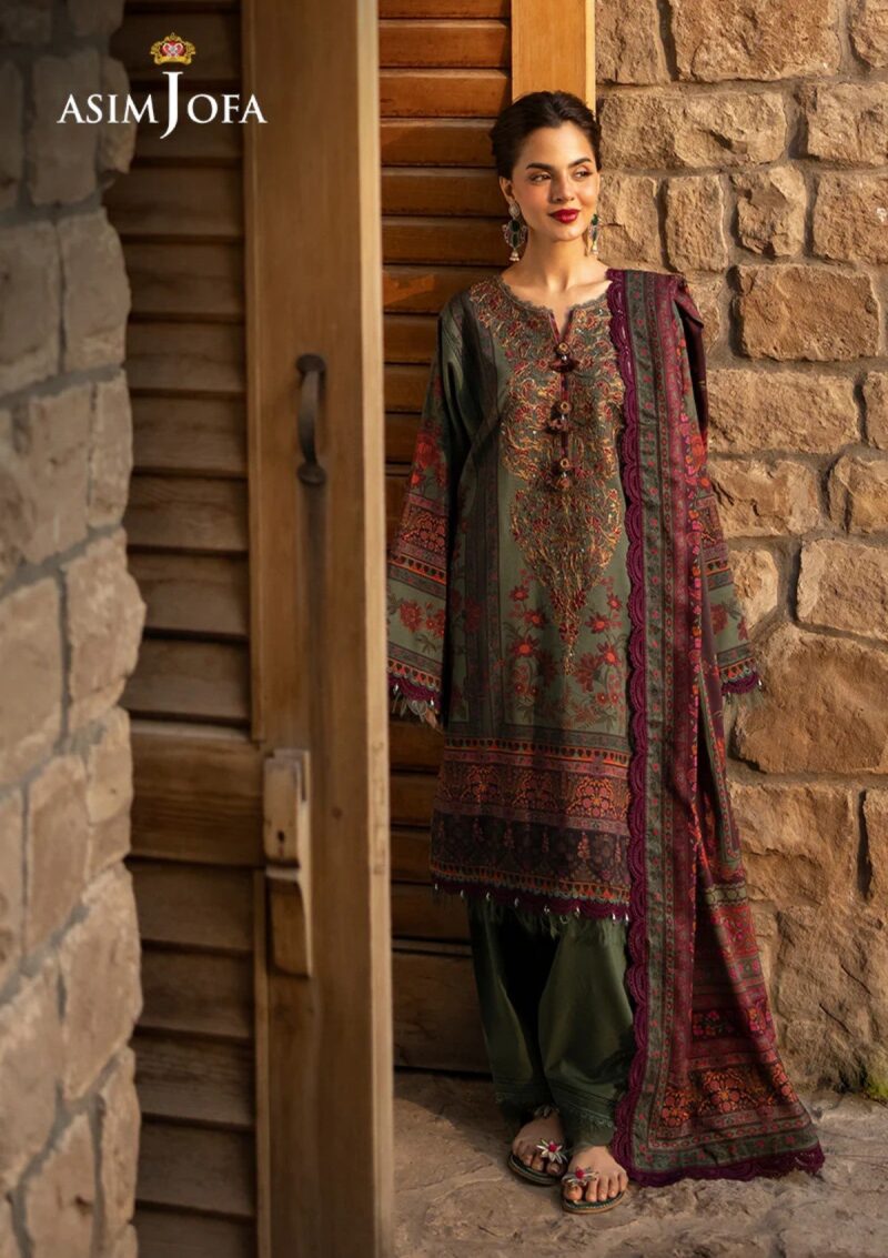 Asim Jofa Winter Wardrobe Ajuw17 Winter Collection