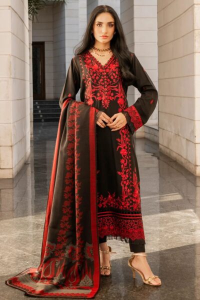 Firdous Exclusive Vol 2 Few 08 Rose Winter Collection