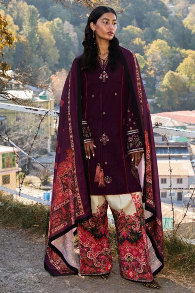 Jugnu By Hussain Rehar Autumn Winter Amethyst Winter Collection