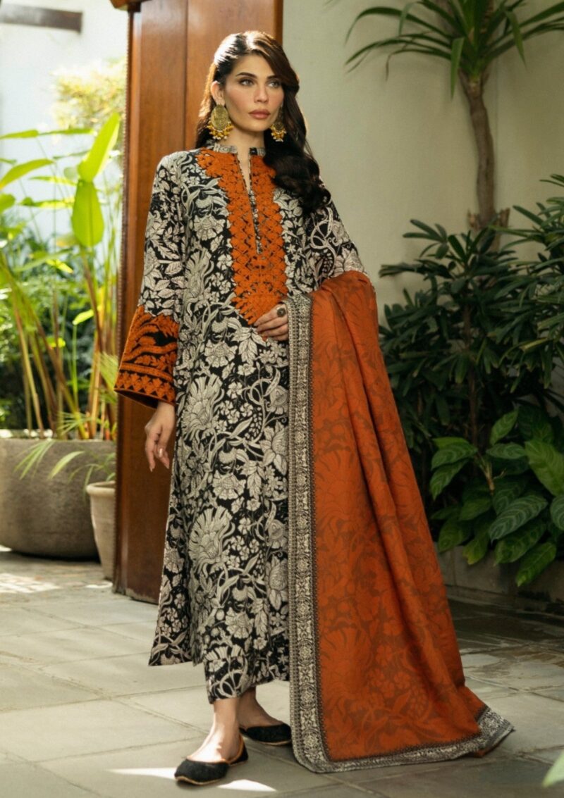 Zainab Chottani Winter Shawls Zc 06 Mysha Winter Collection