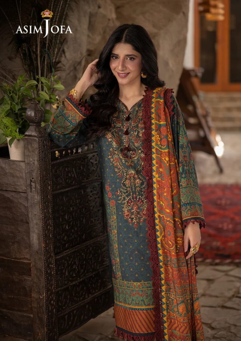 Asim Jofa Winter Wardrobe Ajuw21 Winter Collection