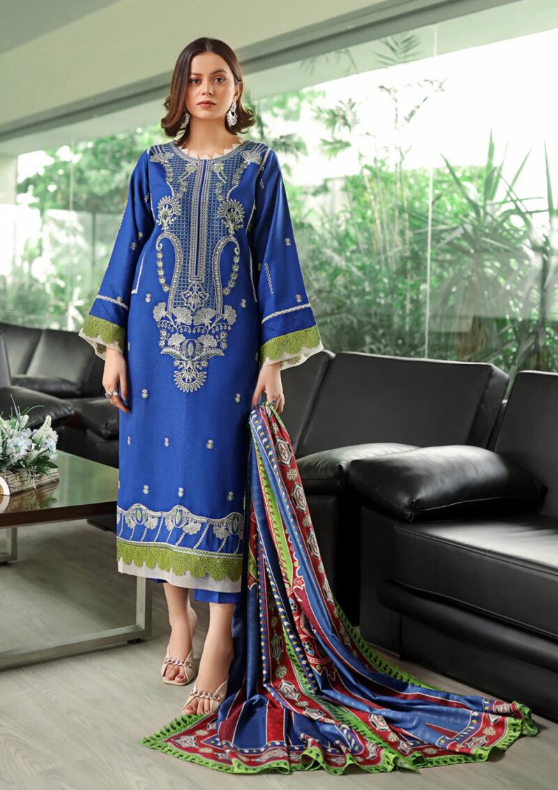 Bin Ilyas Unstitched Bupr 755a Winter Collection