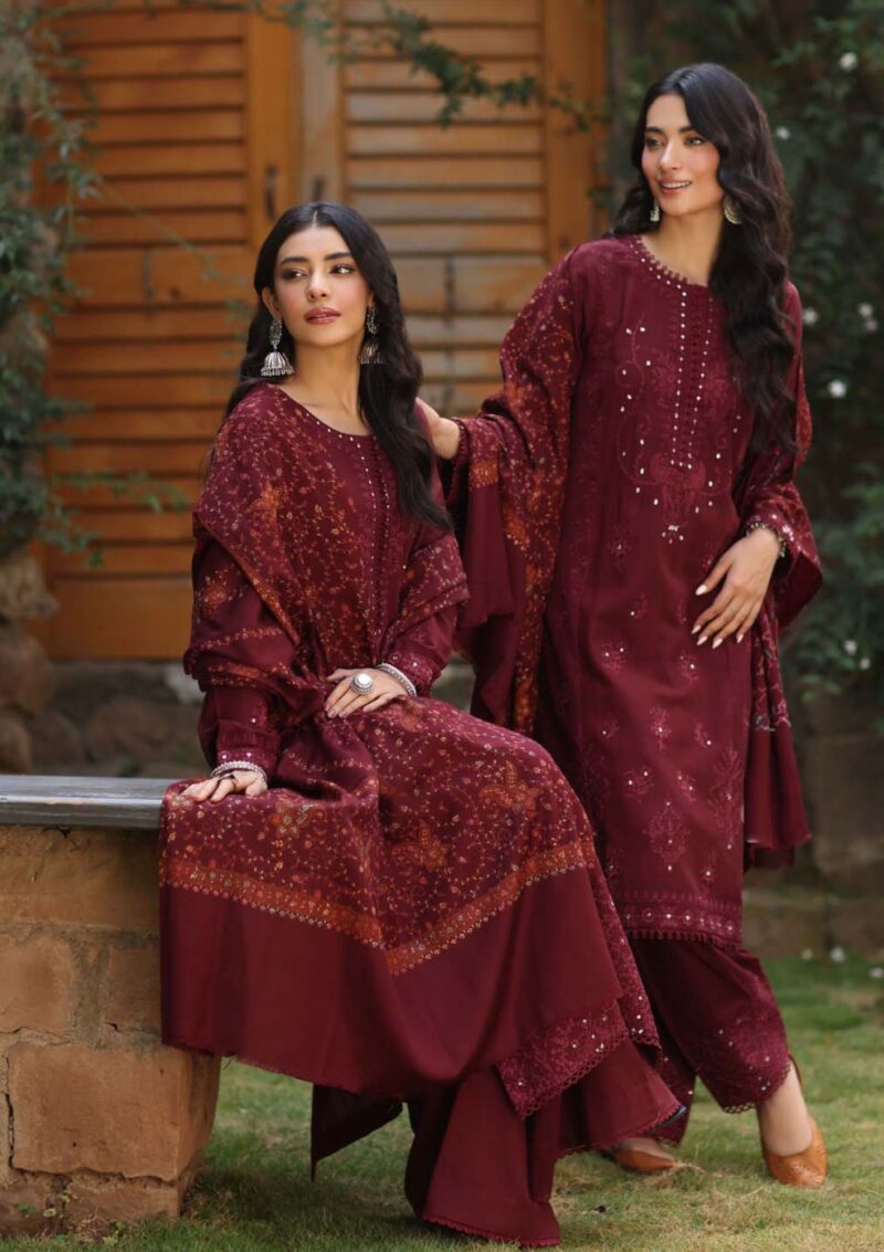 Noor Saadia Asad Suzaanikari Nsk 01 Winter Collection