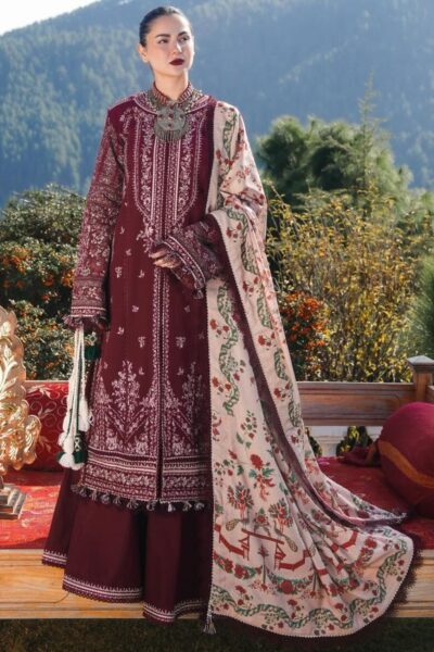 Hussain Rehar Winter Shawl Zaran Winter Collection