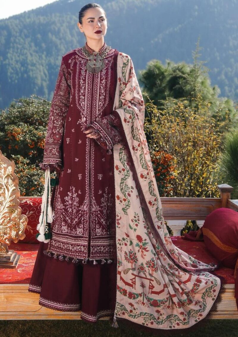 Hussain Rehar Winter Shawl Zaran Winter Collection