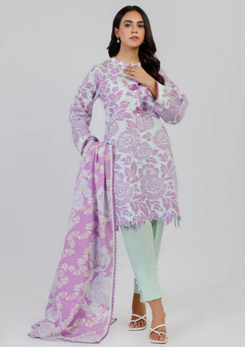 Al Karam Unstitched Fw12 Lilac Winter Collection