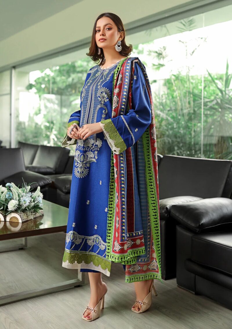 Bin Ilyas Unstitched Bupr 755a Winter Collection