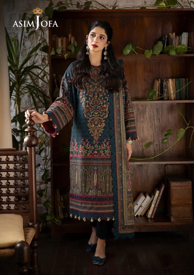 Asim Jofa Winter Wardrobe Ajuw3 Winter Collection