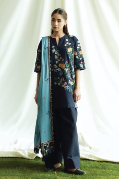 Zara Shahjahan Coco Unstitched Czw 7b Winter Collection