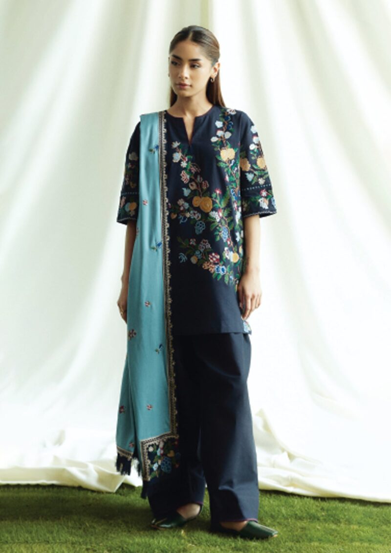 Zara Shahjahan Coco Unstitched Czw 7b Winter Collection