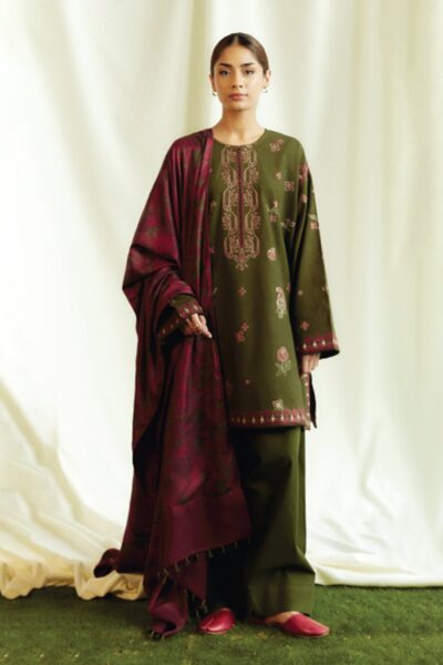 Zara Shahjahan Coco Unstitched Czw 8b Winter Collection