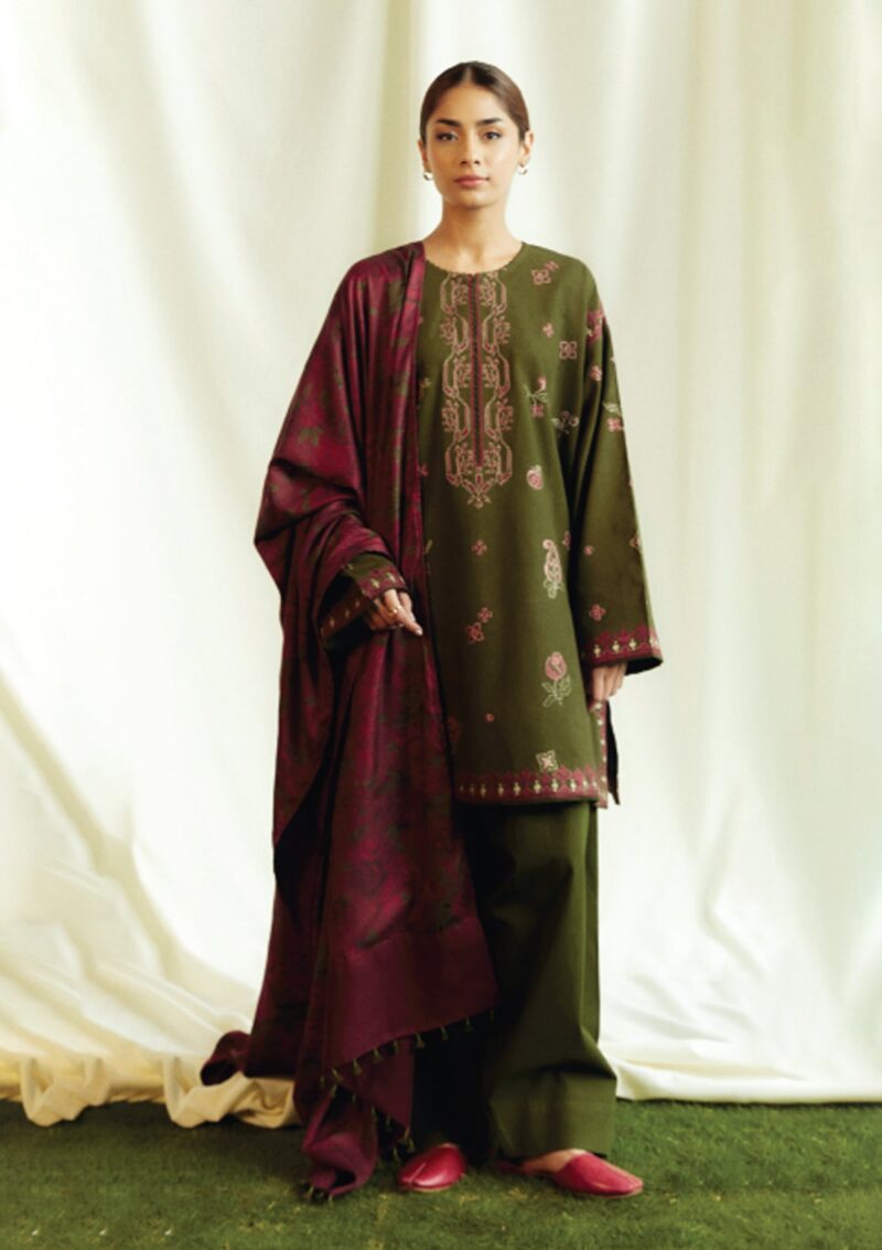 Zara Shahjahan Coco Unstitched Czw 8b Winter Collection