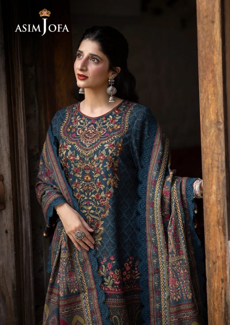 Asim Jofa Winter Wardrobe Ajuw3 Winter Collection