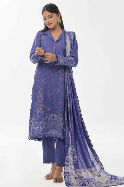 Gul Ahmed 3pcs Unstitched Ay42001 Winter Collection