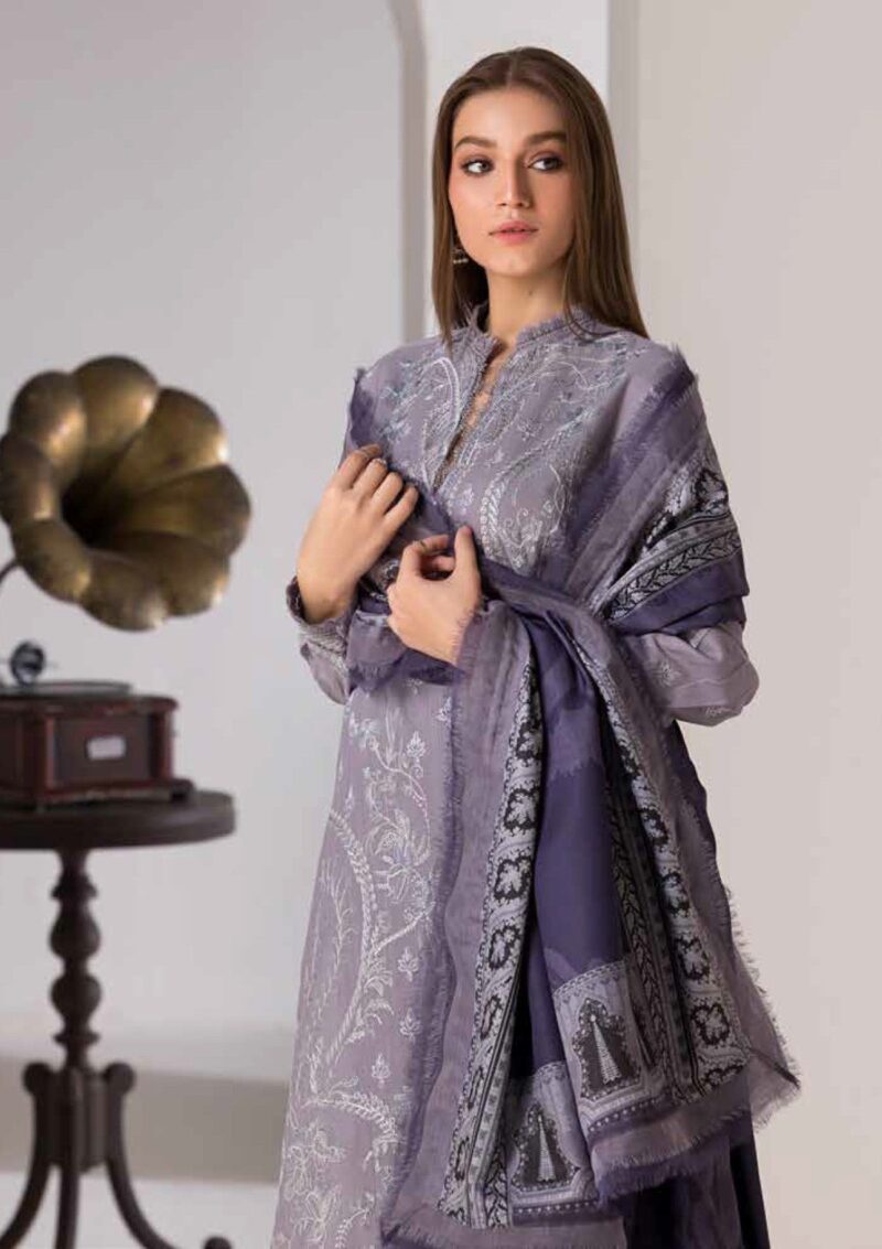 Sobia Nazir Winter Shawl D 04b Winter Collection