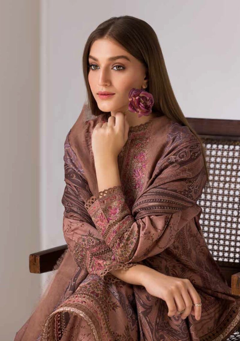 Sobia Nazir Winter Shawl D 07a Winter Collection