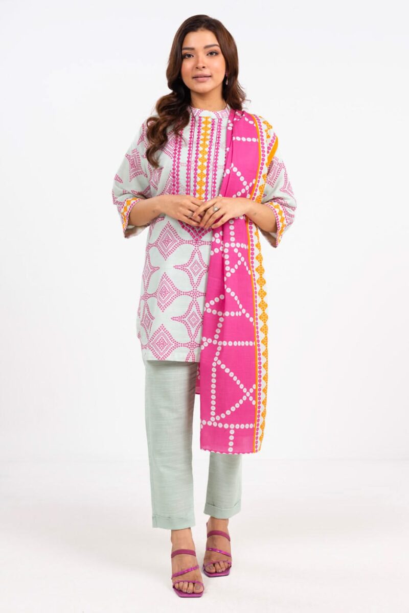 Al Karam Unstitched Fw33 Cream Winter Collection