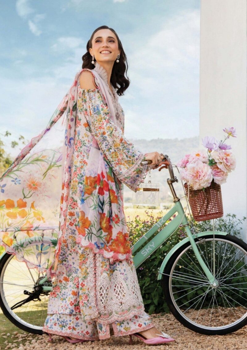 Maria B M Prints Spring Summer 25 Msl 7a Lawn - Image 2