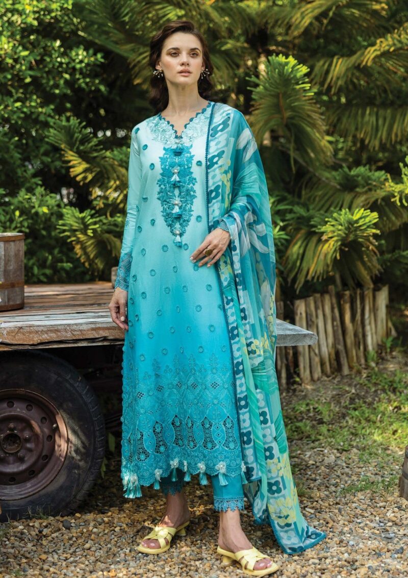 Mushq Solace Ombre Chikankari Mc25 09 Amore Lawn