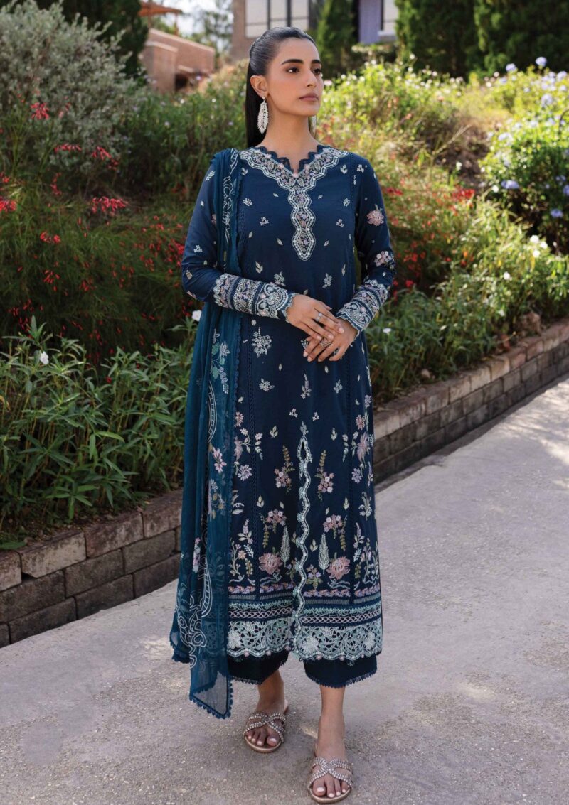 Qalamkar Qline Summer 25 Qm 01 Bleu Lawn