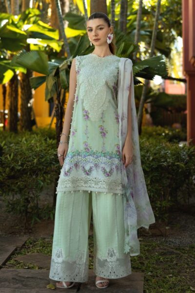 Elaf Premium Signature Embroidered Ets 1a Aria Lawn