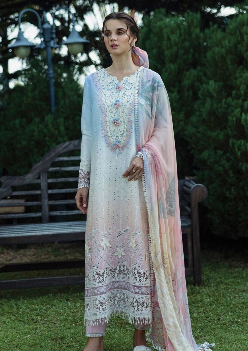 Mushq Solace Ombre Chikankari Mc25 08 Purezza Lawn