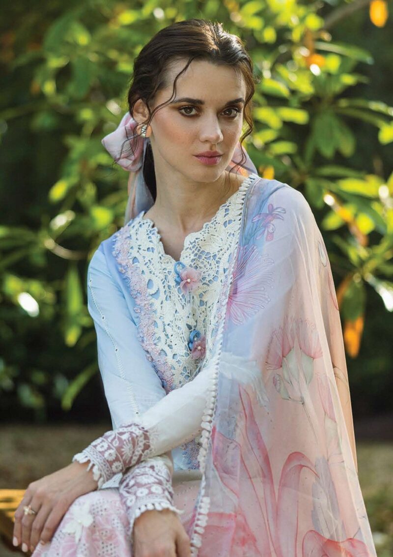 Mushq Solace Ombre Chikankari Mc25 08 Purezza Lawn - Image 2