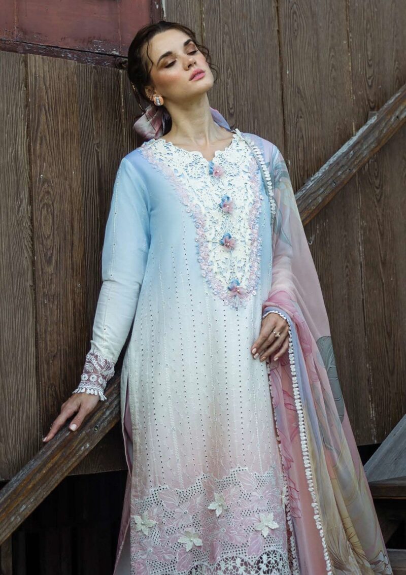 Mushq Solace Ombre Chikankari Mc25 08 Purezza Lawn - Image 4