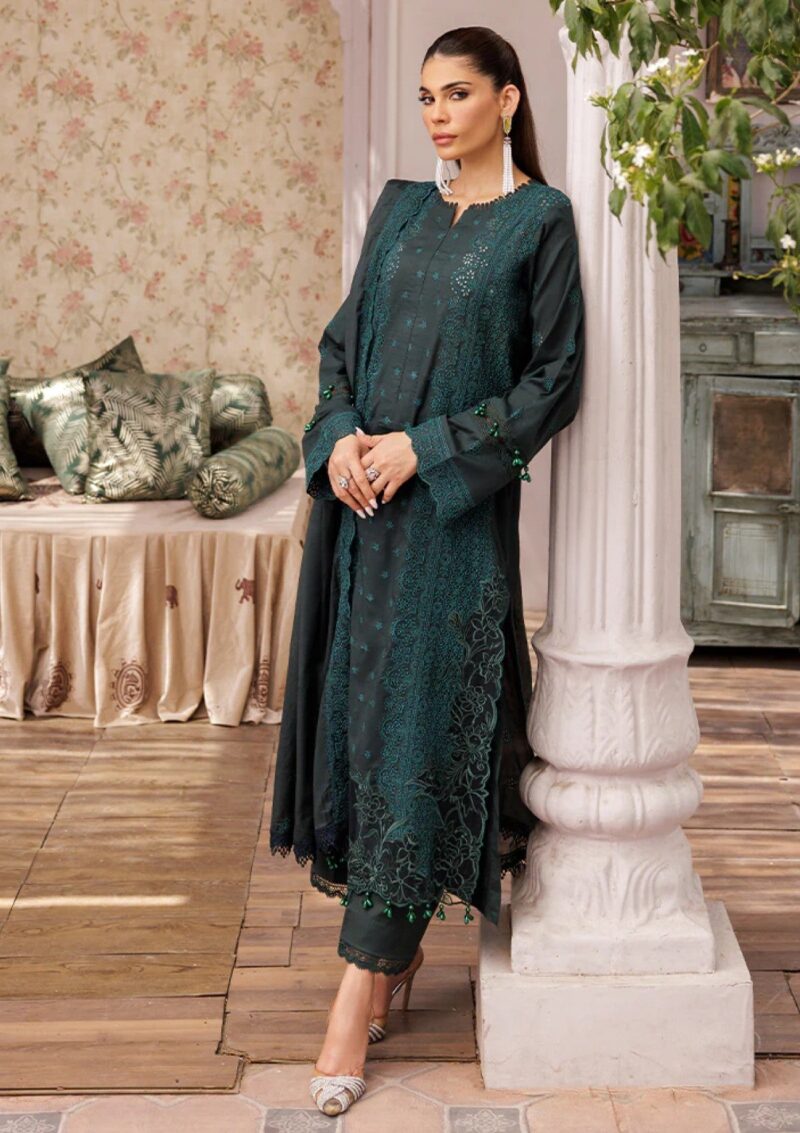 Rajbari Nissa Chikankari Edition S/S 25 D 05 Lawn