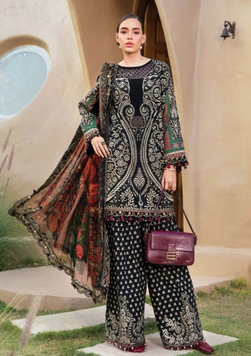 Maria B M Prints Spring Summer 25 Msl 12b Lawn