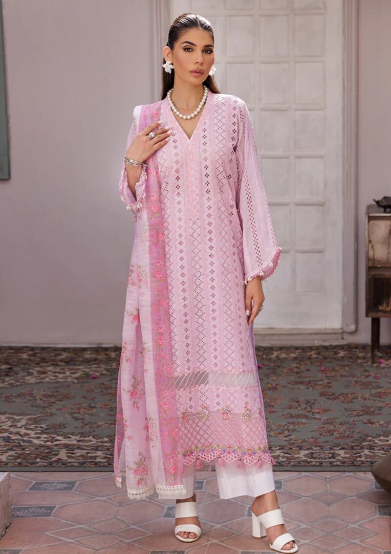 Rajbari Nissa Chikankari Edition S/S 25 D 06 Lawn