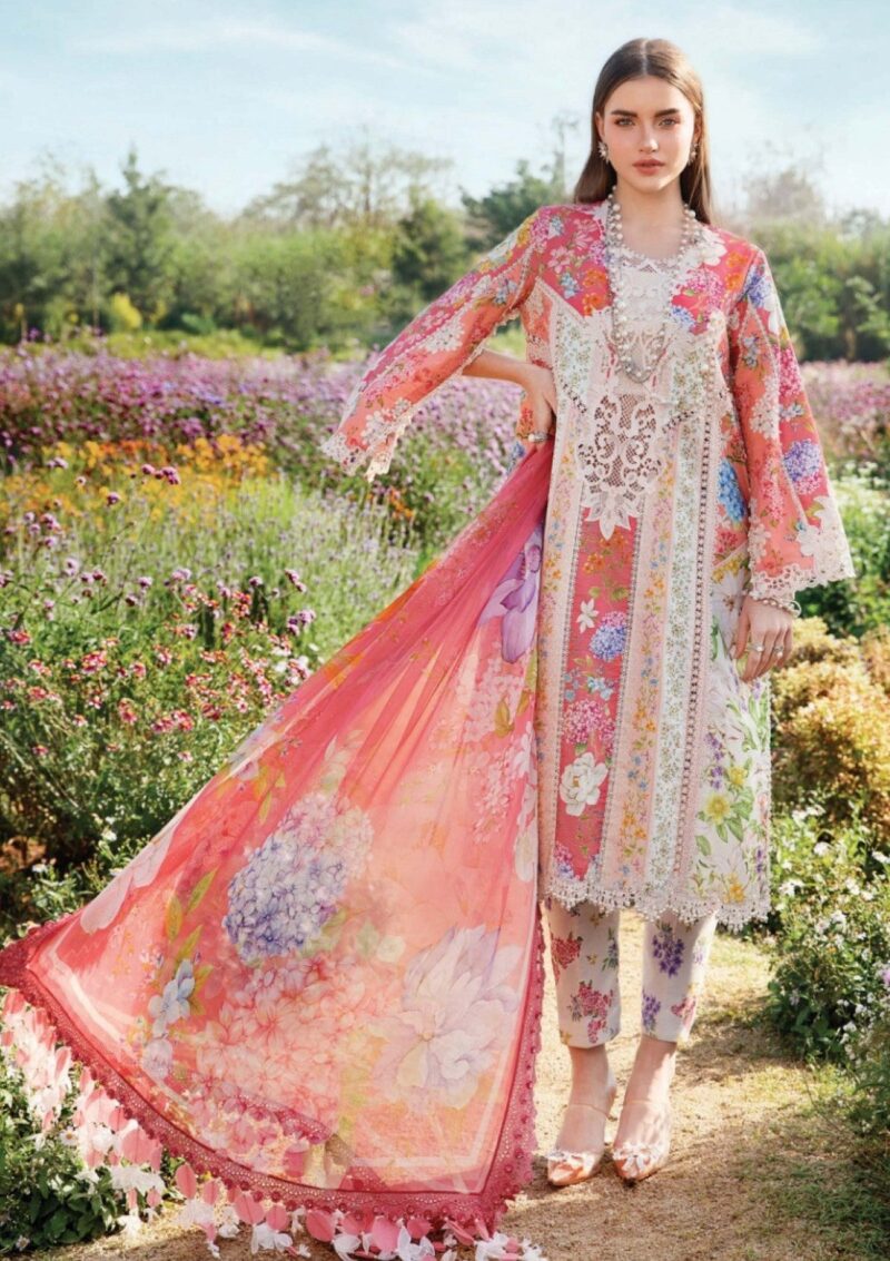 Maria B M Prints Spring Summer 25 Msl 9b Lawn