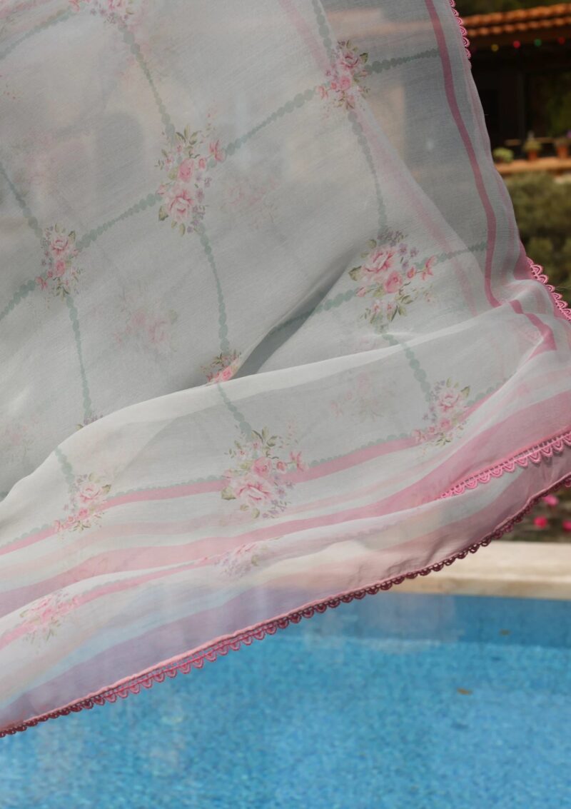 Noor By Saadia Asad Luxe Chikankari Nl25 07 B Lawn - Image 3