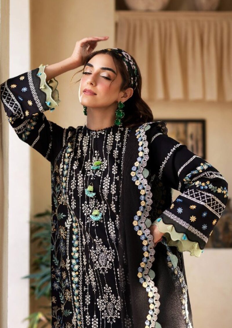 Maryam Hussain Luxury 25 Dawn Lawn - Image 2